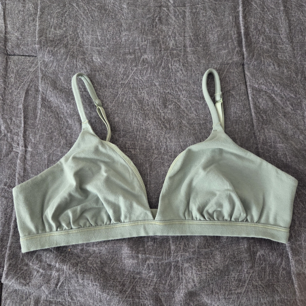 SKIMS Green Seamless Bra Intimates Size XL